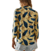 Bianco Luciadın Multi Patterned Folded Sleeve Shirt