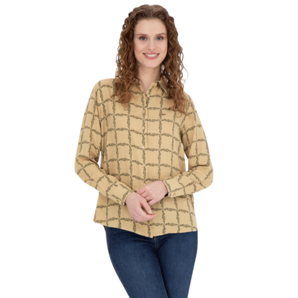 Women's Sand Long Sleeve Shirt