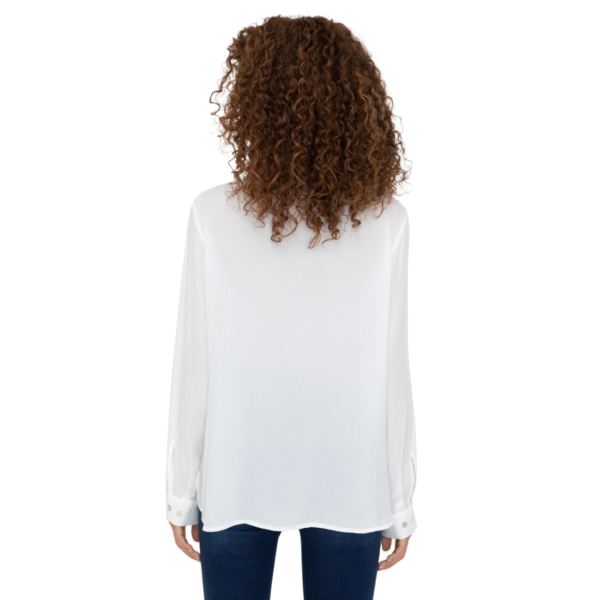 Women's Cream Long Sleeve Shirt