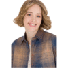 Women's Brown Long Sleeve Shirt
