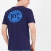 Men's Navy Blue Crew Neck T-Shirt